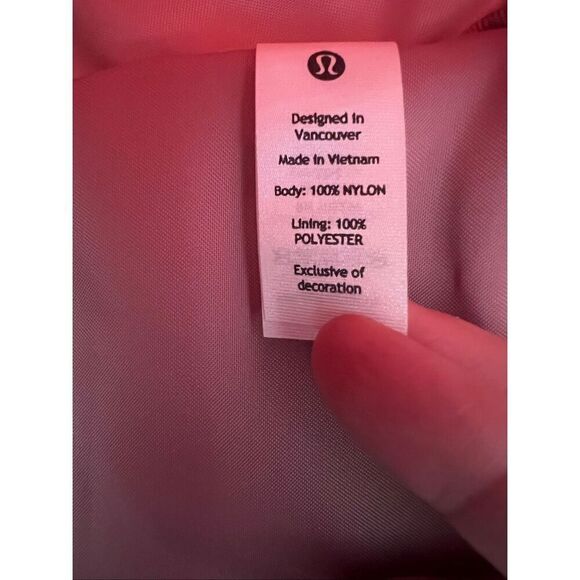 Lululemon Pink Pastel City Adventurer Backpack Style: W9DU4S main image 9